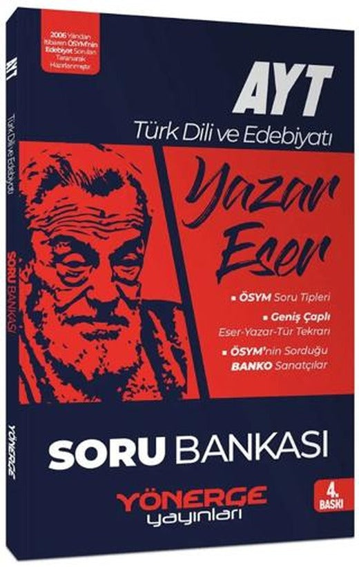 AYT Türk Dili ve Edebiyatı Yazar Eser Soru Bankası