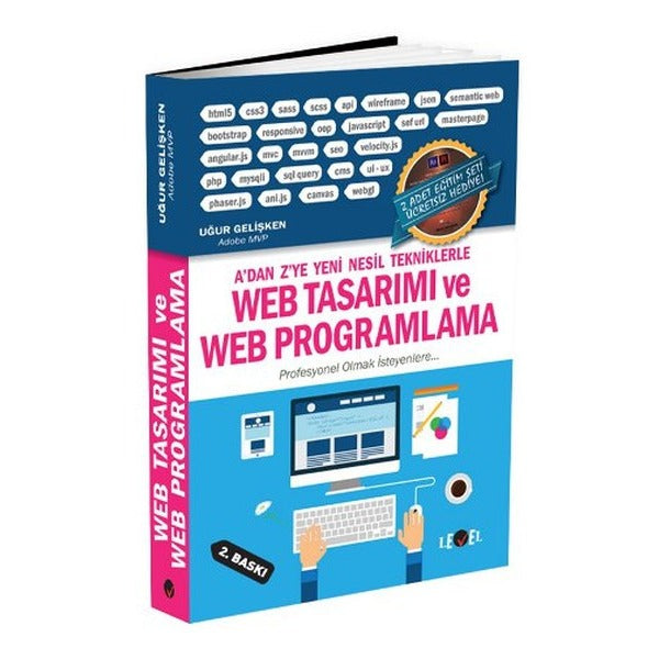 A'dan Z'ye Yeni Nesil Tekniklerle Web Tasarımı ve Web Programlama | Level Kitap (Ciltsiz)