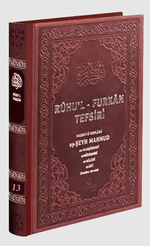 Ruhul Furkan Tefsiri 13. Cilt - Deri | Ahıska Yayınevi (Ciltli)
