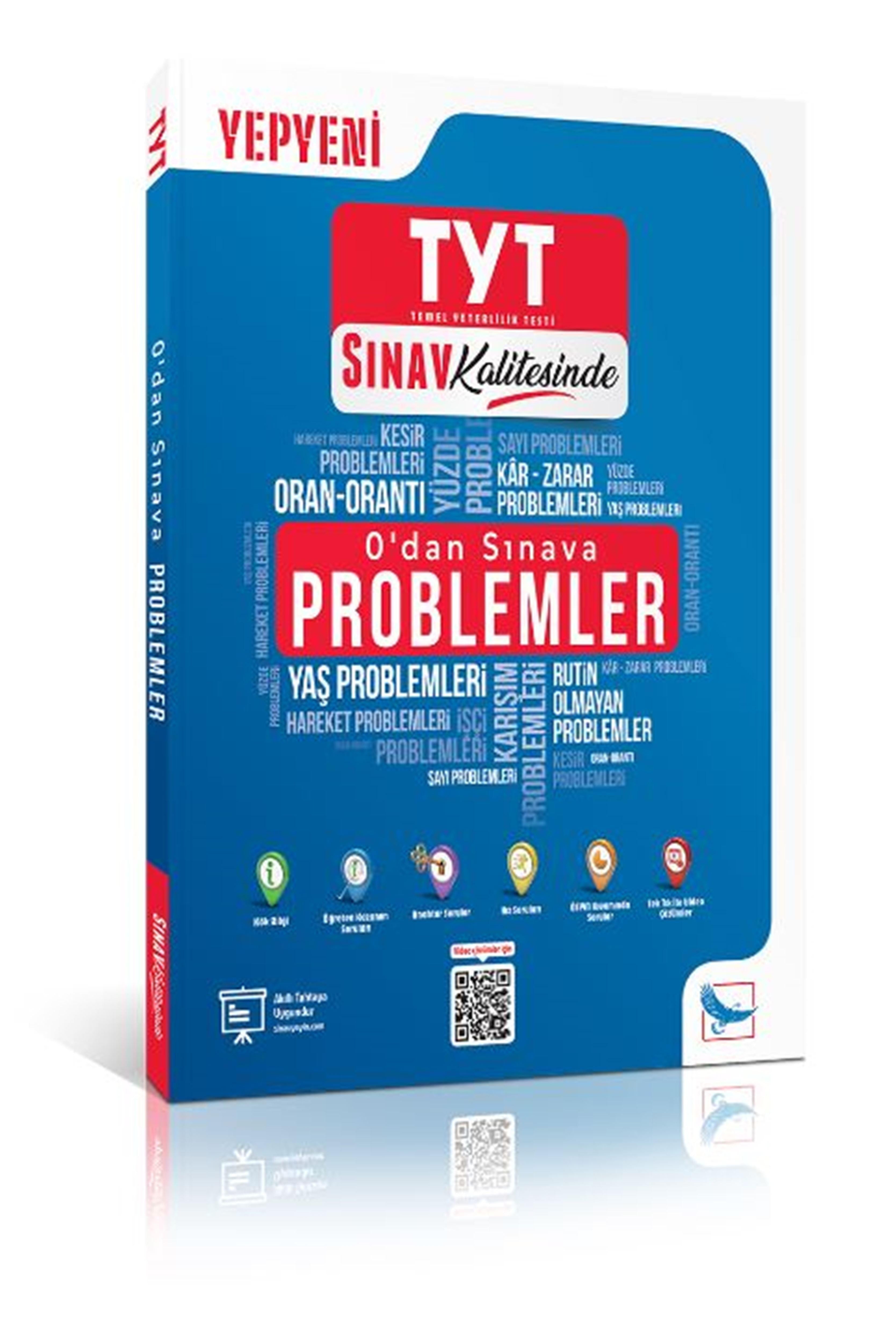 Sınav Kalitesinde TYT AYT KPSS ALES MSÜ DGS Problemler Soru Bankası