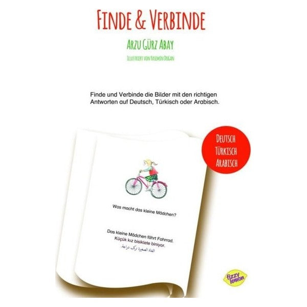 Finde ve Verbinde - Bul ve Eşleştir | Fizzy Lemon Publishing (İnce Kapak)