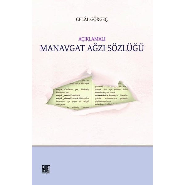Açıklamalı Manavgat Ağzı Sözlüğü