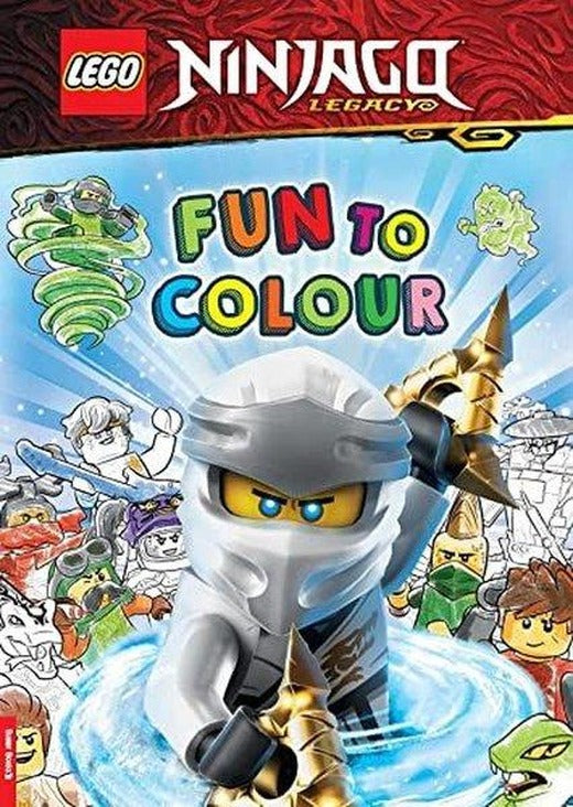 LEGO Ninjago Fun to Colour | Michael O'Mara Books Ltd (İnce Kapak)