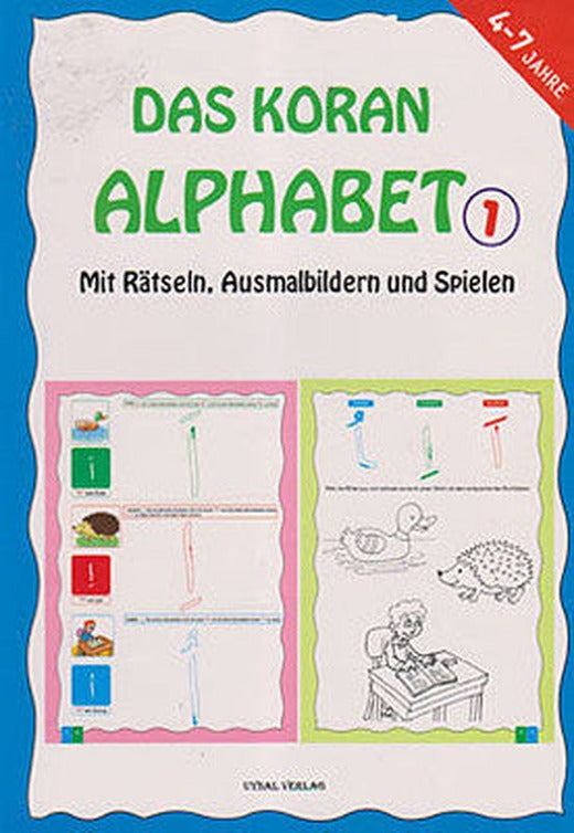 Das Koran Alphabet 1 - Mit Ratseln Ausmalbildern und Spielen | Uysal Yayınevi