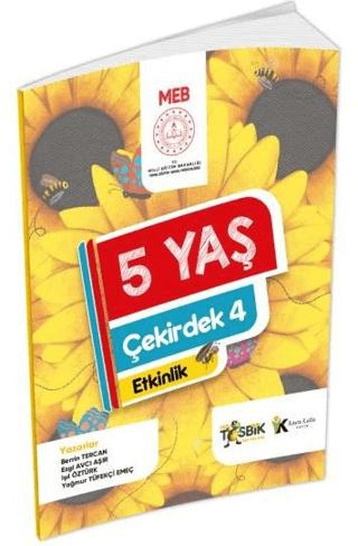 5 Yaş Okul Öncesi MEB Etkinlik Kitabı Çekirdek 4 Eğlenceli ve Öğretici Aktiviteler