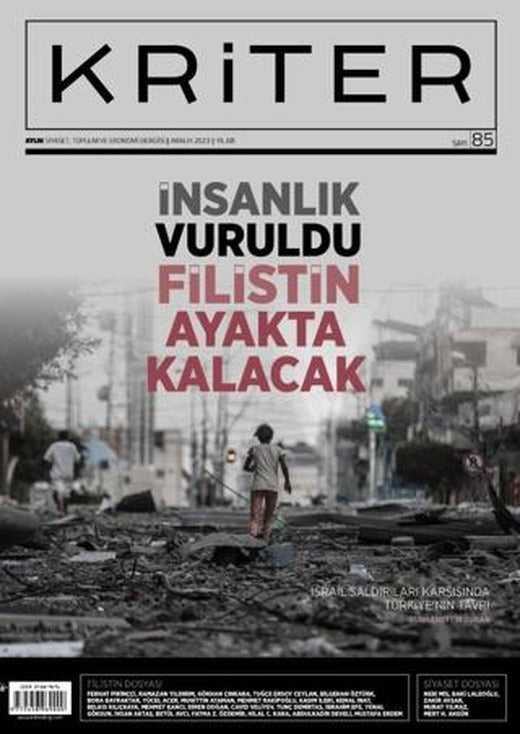 Kriter Aylık Siyaset Toplum ve Ekonomi Dergisi Aralık 2023 | Kriter Aylık Siyaset Toplum ve Ekonomi Dergisi Yayınları (Ciltsiz)