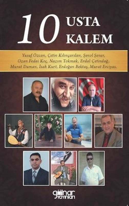 10 Usta Kalem - Şiirler | Gülnar Yayınları