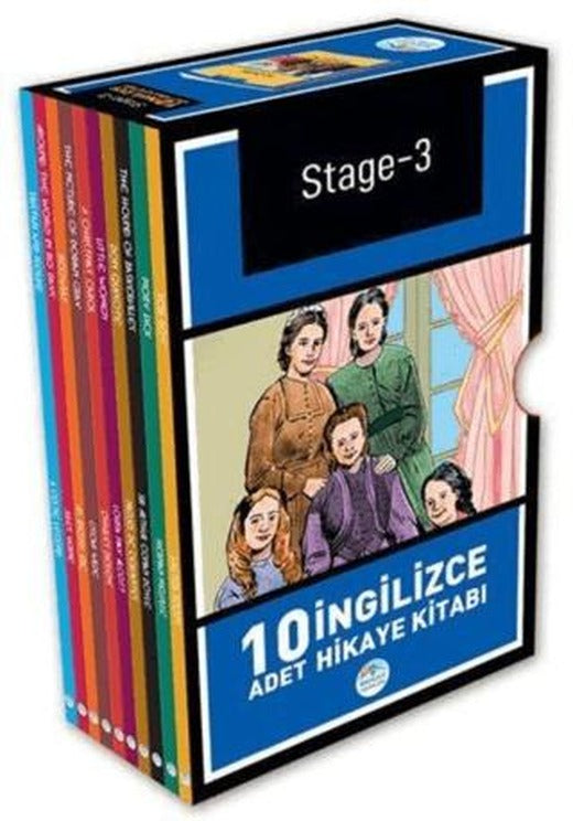 Stage 3 - İngilizce Hikaye Seti 10 Kitap | Maviçatı Yayınları (Ciltsiz)