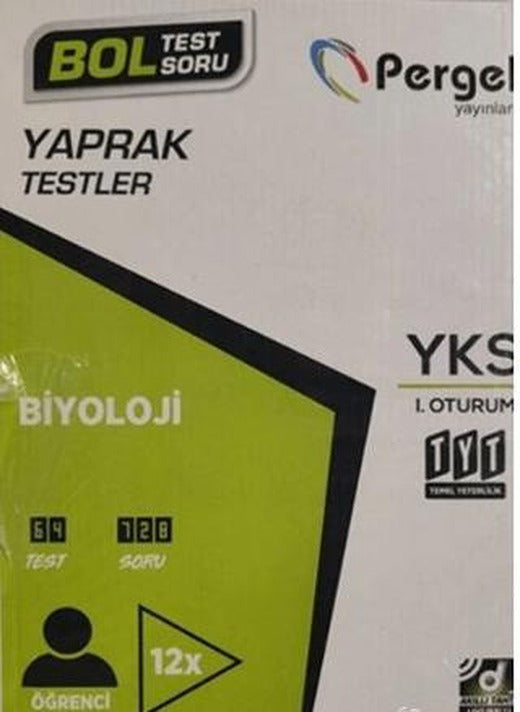 TYT Biyoloji Kutu Test | Pergel Yayınları (Ciltsiz)