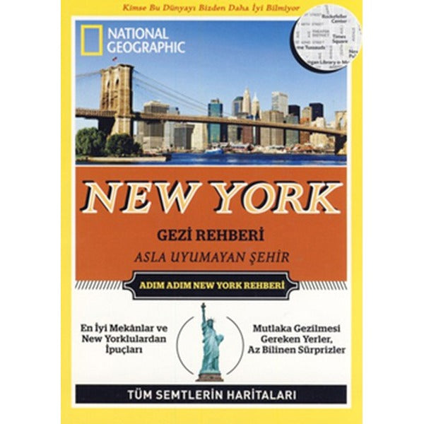 New York Gezi Rehberi | National Geographic (İnce Kapak)