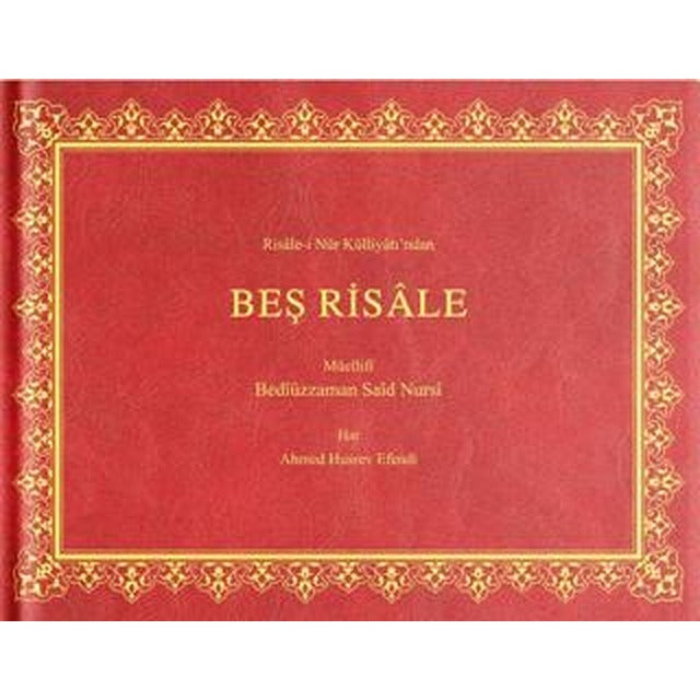 Orta Boy Beş Risale Mecmuası (Mukayeseli - Yatay)