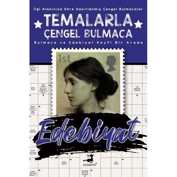 Temalarla Çengel Bulmaca - Edebiyat | Olimpos Yayınları (İnce Kapak)