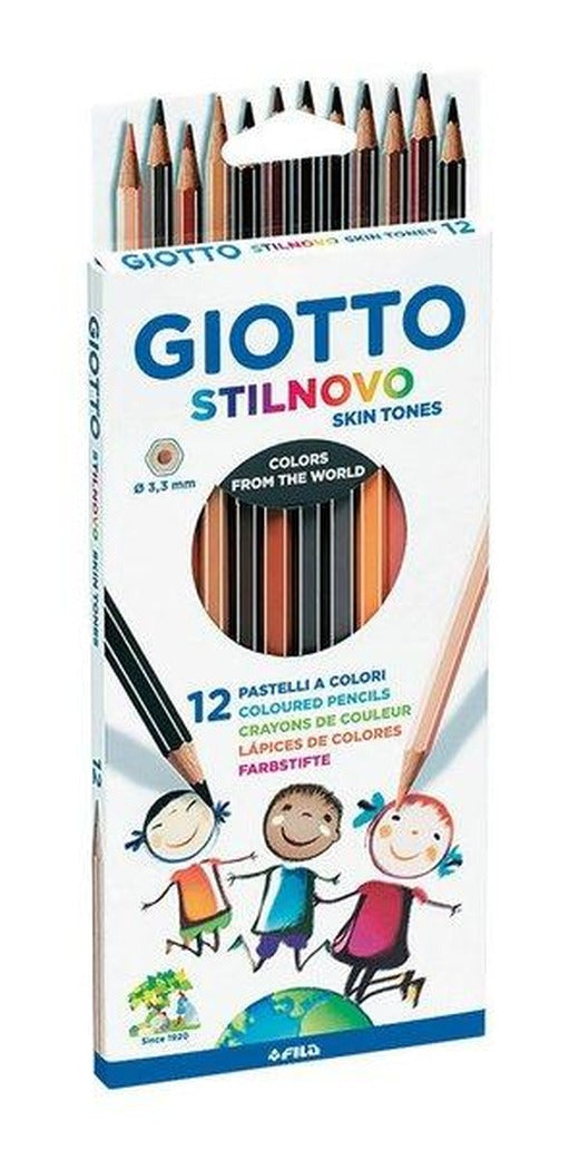Giotto Stilnovo Ten Tonları Kuru Boya 12'li Set