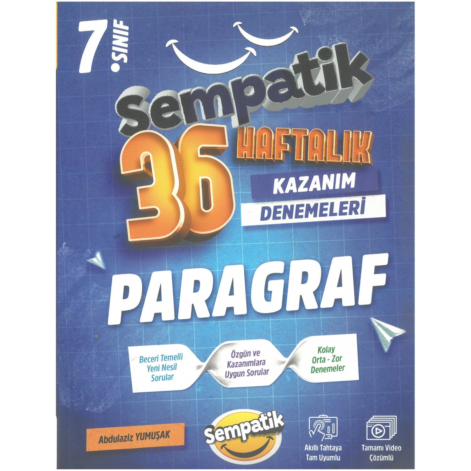 7. Sınıf Paragraf 36 Haftalık Kazanım Denemeleri | Ünlüler Karması (Ciltsiz)