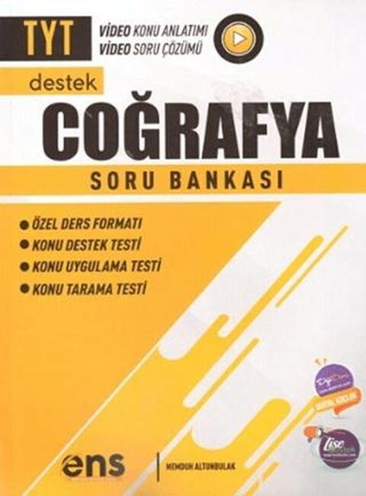 TYT Coğrafya Destek Soru Bankası | ENS Yayınları (Ciltsiz)