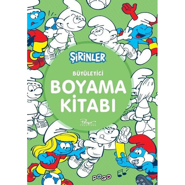 Şirinler-Büyüleyici Boyama Kitabı | Pogo (İnce Kapak)
