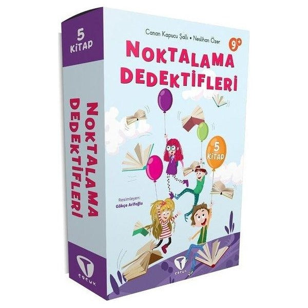 Noktalama Dedektifleri 9 + Yaş Seti - 5 Kitap Takım | Turkuvaz Çocuk (İnce Kapak)