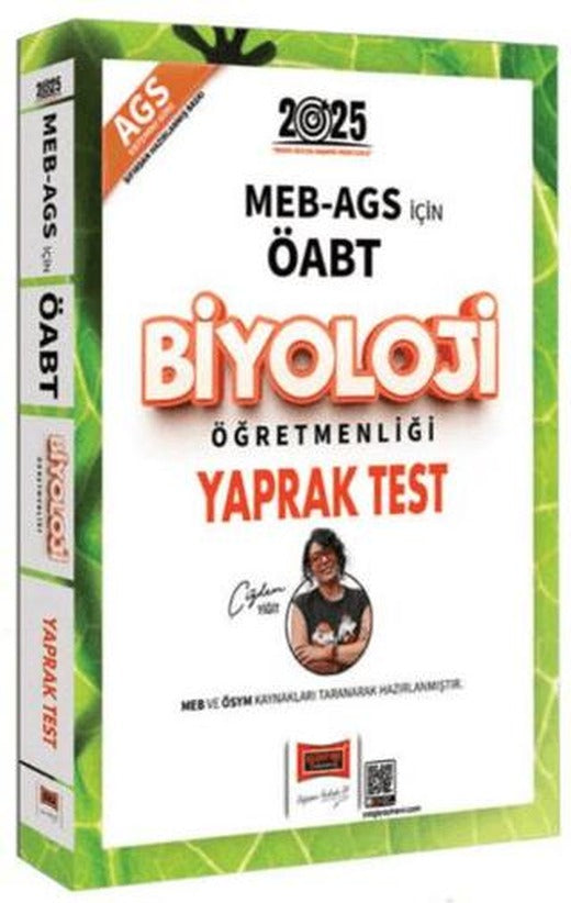 2025 MEB-AGS ÖABT Biyoloji Öğretmenliği Yaprak Test