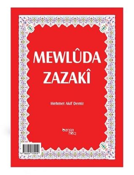 Mewluda Zazaki | Banga Heq Yayınları (Ciltsiz)