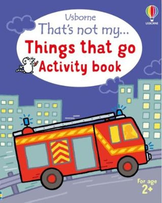 That's Not My... Things That Go Activity Book | Usborne (Ciltsiz)