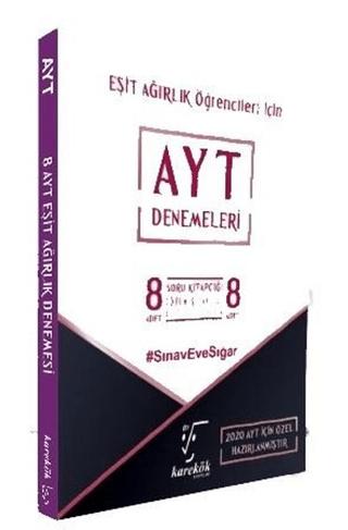 Eşit Ağırlık Öğrencileri İçin 8 AYT Denemeleri | Karekök Yayıncılık (Ciltsiz) - Resim 1