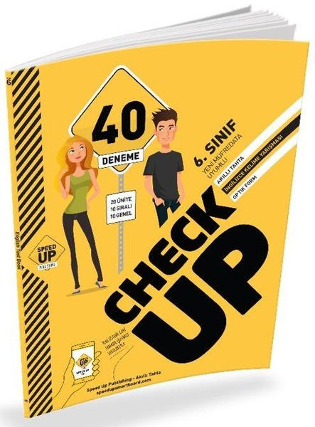 6.Sınıf 40 Deneme Check Up - Kolektif kitap kapağı
