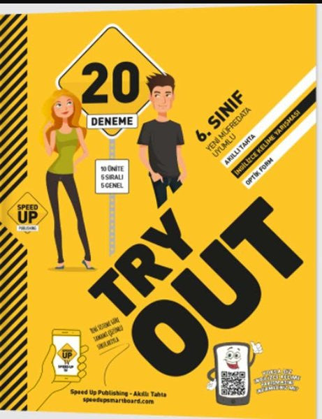 6.Sınıf Try Out 20 Li Deneme - Kolektif kitap kapağı