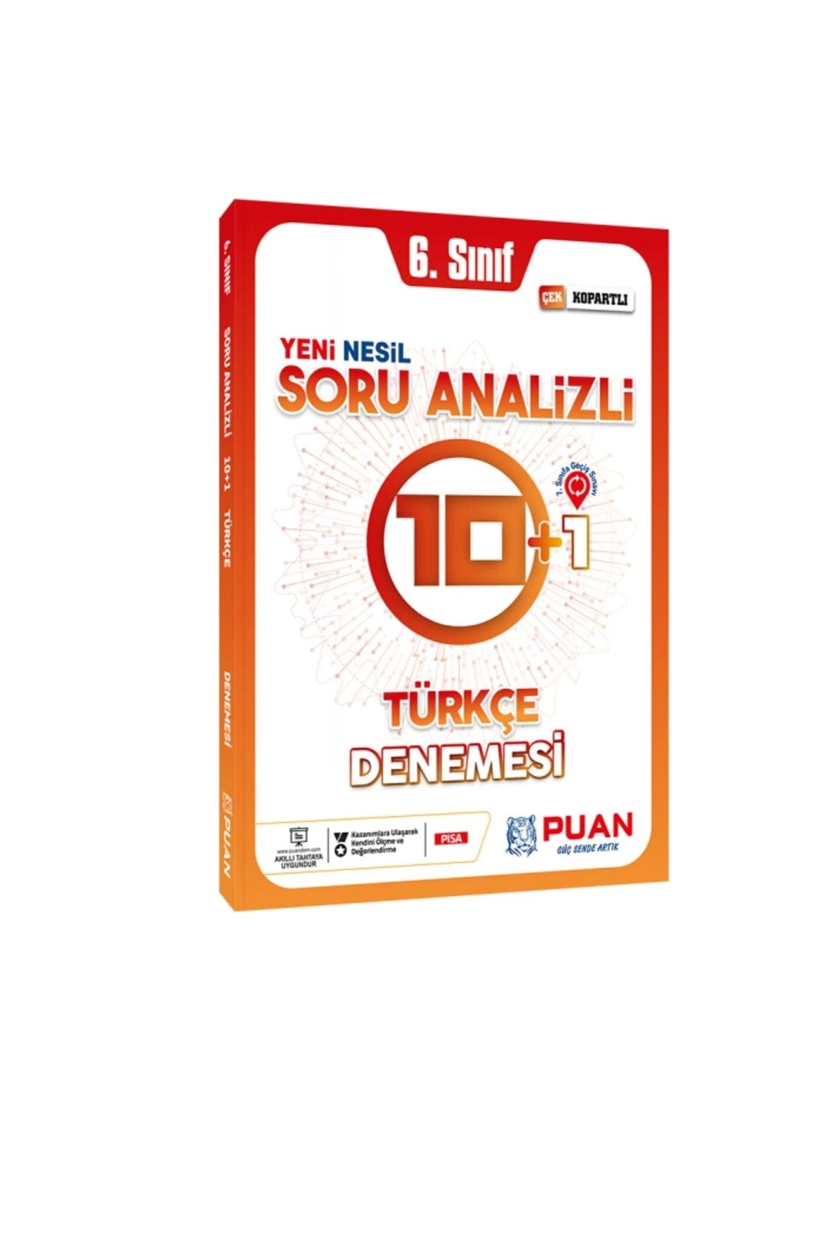 6.Sınıf Türkçe Deneme Sınavı 10 1 - Kolektif kitap kapağı