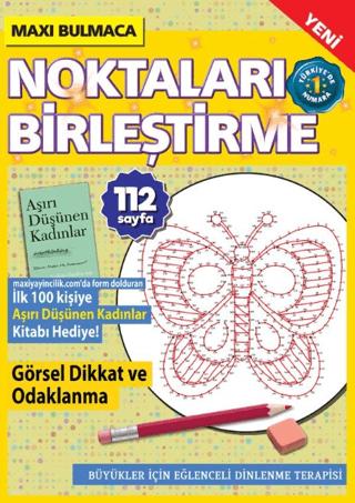 Maxi Bulmaca Noktaları Birleştirme 5 | Maxi Yayıncılık (Ciltsiz) - Resim 1