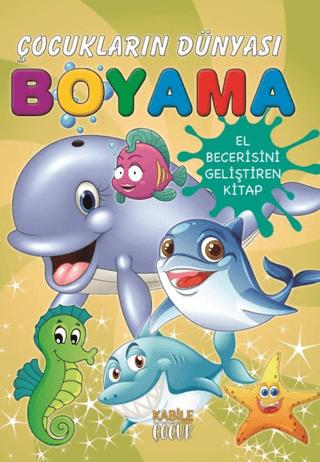 Çocukların Dünyası Boyama Kitabı 9 – Deniz Canlıları