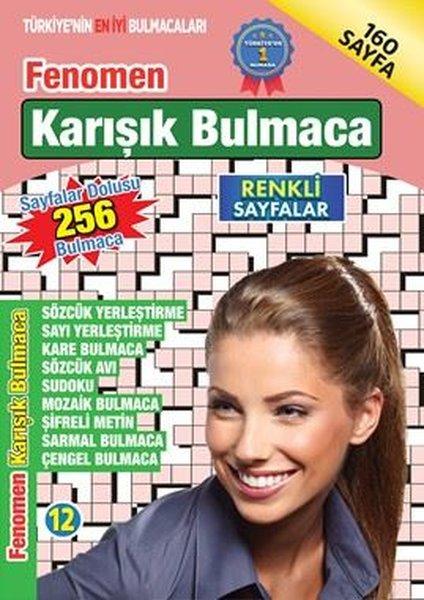 Fenomen Karışık Bulmaca - 12 | Maxi Yayıncılık (İnce Kapak) - Resim 1
