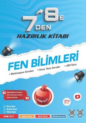 7 Den 8 E Fen Bilimleri Hazırlık Kitabı - Derya Çakır kitap kapağı