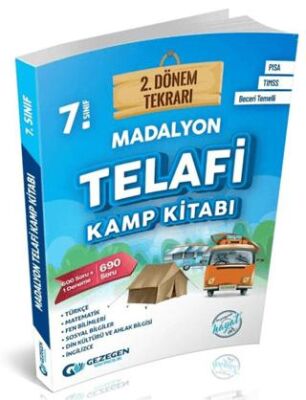 7. Sınıf 2. Dönem Madalyon Tekrarı Kamp Kitabı - Kolektif kitap kapağı