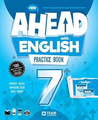 7. Sınıf Ahead With English Practice Book - Meryem Yılmaz kitap kapağı
