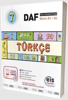 7. Sınıf - DAF - Türkçe - Kolektif kitap kapağı