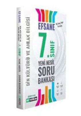 7. Sınıf Din Kültürü ve Ahlak Bilgisi Efsane Soru Bankası - Kolektif kitap kapağı