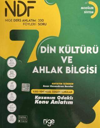 7. Sınıf Din Kültürü ve Ahlak Bilgisi Konu Anlatımlı - Kolektif kitap kapağı