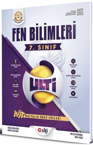 7. Sınıf Fen Bilimleri Haftalık Ödev Föyleri - Gamze Alın Uran kitap kapağı