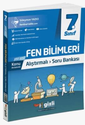 Gizli Yayınları 7. Sınıf Fen Bilimleri Konu Anlatımlı Soru Bankası - Kolektif kitap kapağı