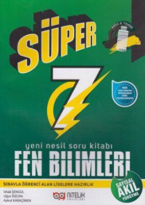 7. Sınıf Fen Bilimleri Süper Soru Kitabı - İshak Şengül kitap kapağı