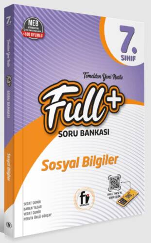 7. Sınıf Full+ Sosyal Bilgiler Soru Bankası - Baran Yazar kitap kapağı