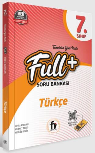 7. Sınıf Full+ Türkçe Soru Bankası - Leyla Aydemir kitap kapağı