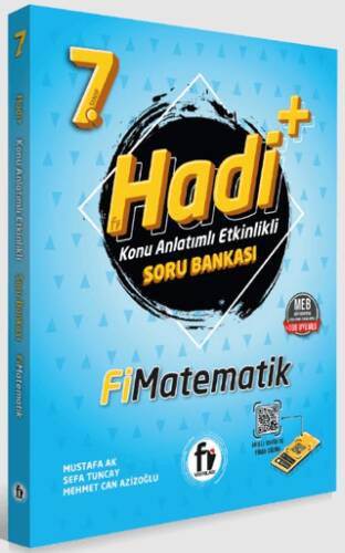 7. Sınıf Hadi Matematik Etkinlikli Soru Bankası - Mehmet Can Azizoğlu kitap kapağı