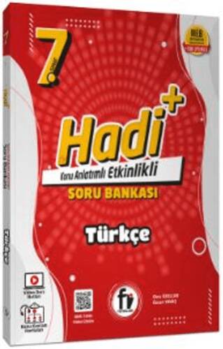 7. Sınıf Hadi Türkçe Konu Anlatımlı Etkinlikli Soru Bankası - Ebru Özolçar kitap kapağı