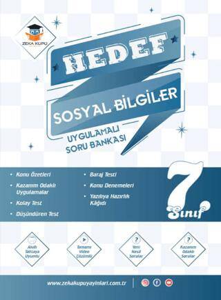 7. Sınıf Hedef Sosyal Bilgiler Uygulamalı Soru Bankası - Kollektif kitap kapağı