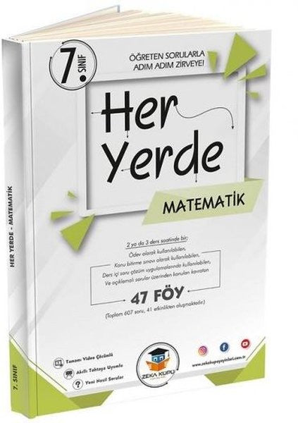 7. Sınıf Her Yerde Matematik 47 Föy - Kolektif kitap kapağı