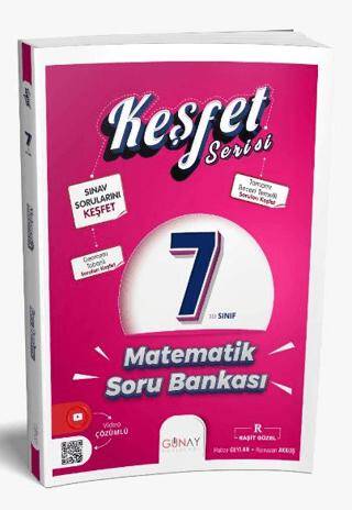 7. Sınıf Keşfet Plus Serisi Matematik Soru Bankası - Kolektif kitap kapağı