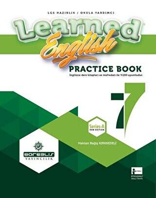 7. Sınıf Learned English Practice Book - Serkan Karababa kitap kapağı
