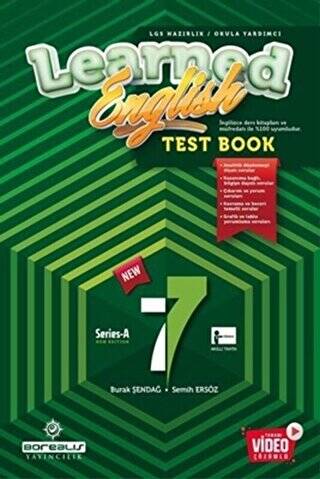 7. Sınıf Learned English Test Book - Kolektif kitap kapağı