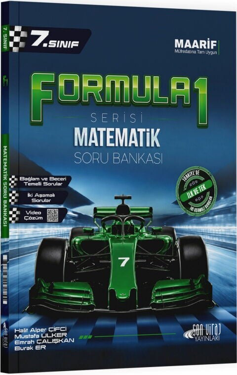 7. Sınıf Matematik Formula 1 Soru Bankası Son Viraj Yayınları kitap kapağı